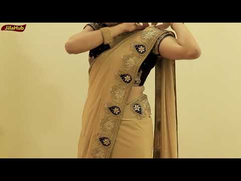 How To Wear Heavy Saree Perfectly | Party Sari Draping Idea To Look Slim & Tall In Proper Pleats