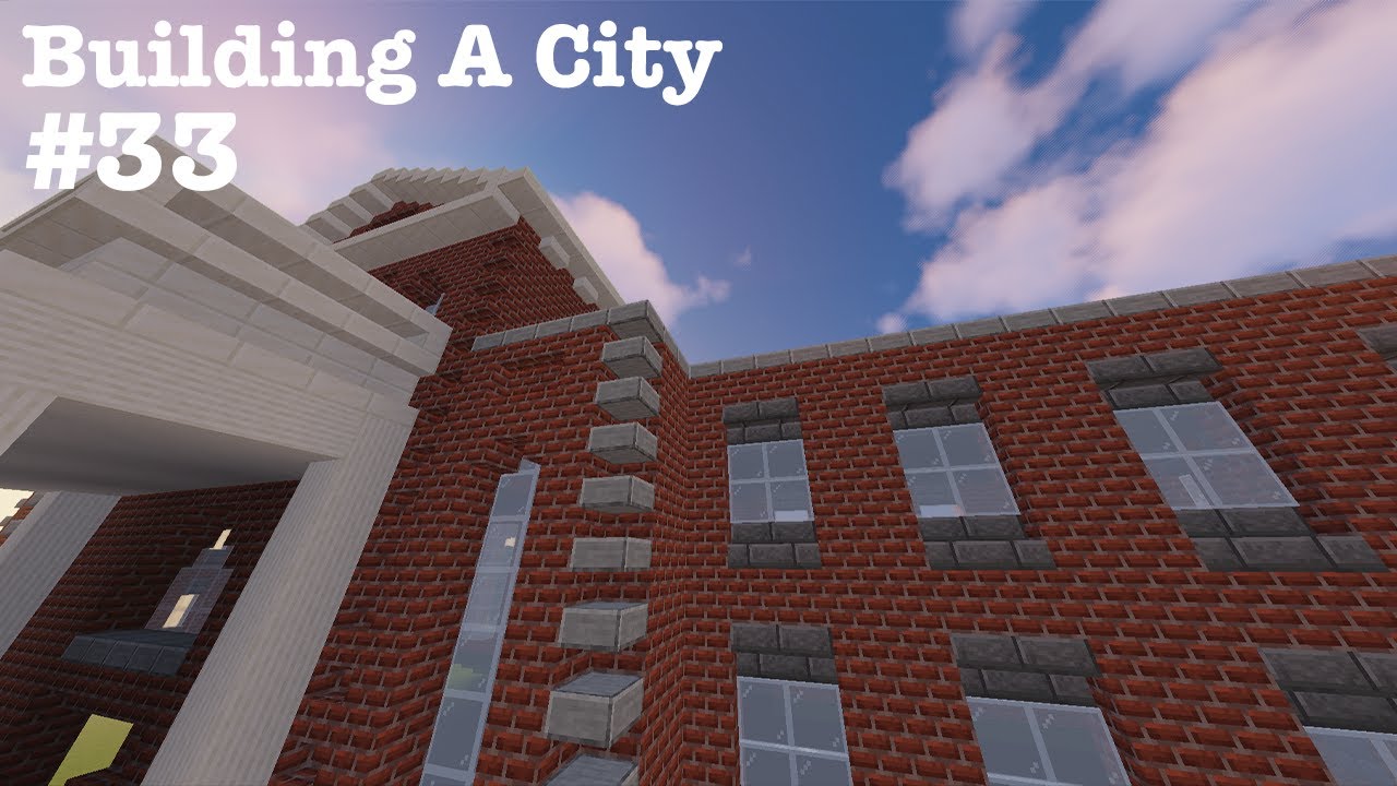 Minecraft City Building Timelapse | Ep 33 - YouTube