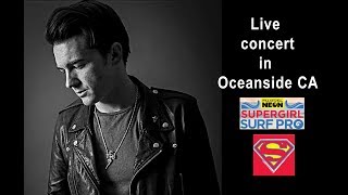 Drake Bell Full Concert Live in Oceanside California July 2017 Supergirl Surf Pro