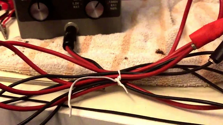 heathkit IM-11 VTVM Vacuum Tube Volt Meter Testing