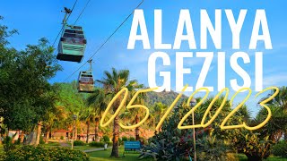Antalya - Alanya Travel Gezisi - Kleopatra Plaji - Kedi Park - Kızıl Kule - Liman Manzara Mayıs 2023