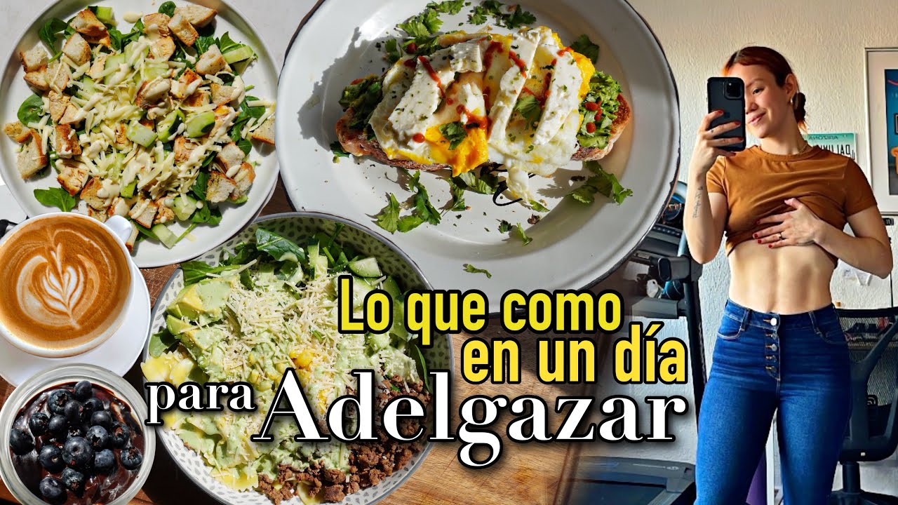 Lo que como en un día para ADELGAZAR | Fit, Rico & Fácil
