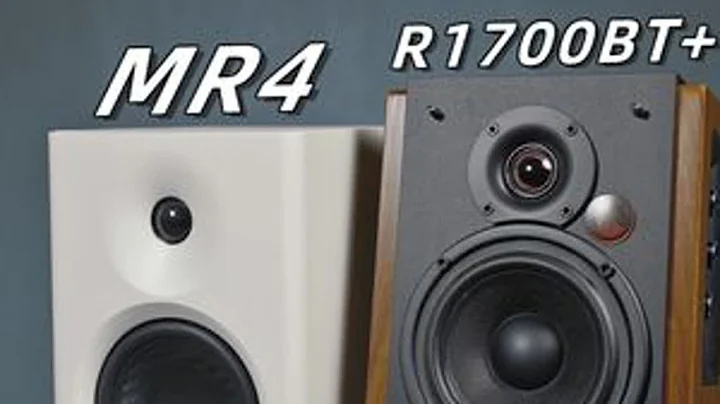 百元差价竟带来音质鸿沟？漫步者R1700BT+对比MR4音箱 #高性价比音箱推荐 #蓝牙音箱 #音箱 #电脑音箱 #桌面搭配