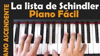 Video thumbnail of "La lista de Schindler//Schindler's List// Piano tutorial//"