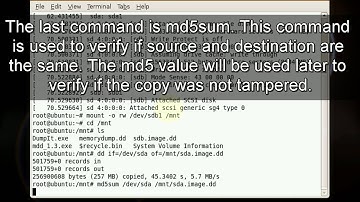 [Lesson 10 VIDEO_01] - Software method of disk imaging