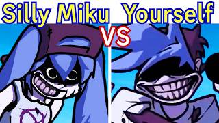 FNF SILLY BILLY: YOURSELF vs MIKU vs PICO vs CATNAP (Lyrics Cutscenes)