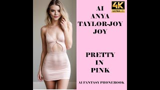 AI Anya Taylor-Joy Pretty In Pink PhotoBook