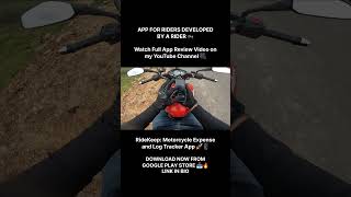 RideKeep App: Motorcycle Log and Expense Tracker