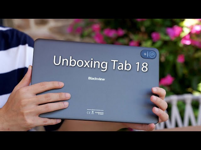 Blackview Tab 18: Official Unboxing