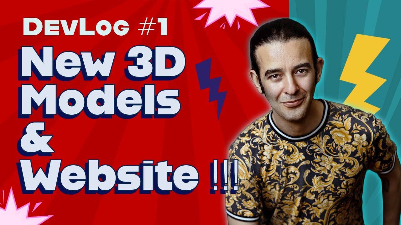 DevLog 1 - New 3D Models and Website - YouTube
