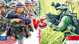 СИНГАПУР vs МАЛАЙЗИЯ ⭐ Кто сильнее? СРАВНЕНИЕ АРМИИ ⭐ Singapore Army VS Malaysian armed forces