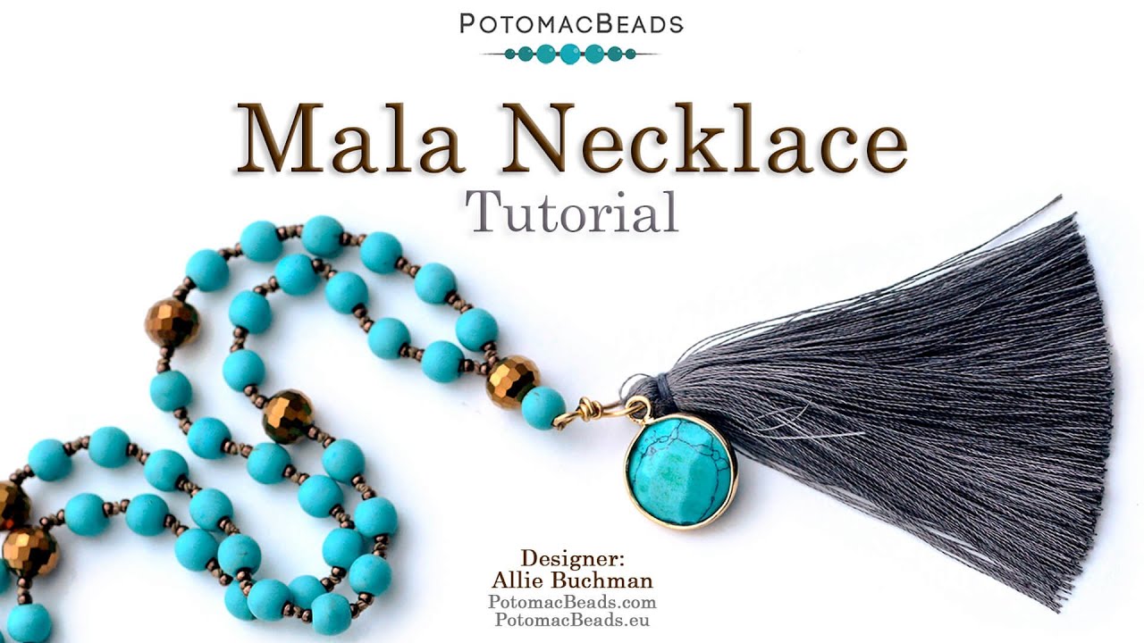 How to Make DIY Mala Bead Necklace - Likely By Sea