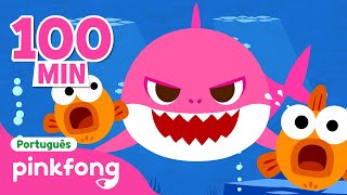 Feliz Dia das Mães ❤️ | doo doo doo 100 | + Completo | Pinkfong, Bebê Tubarão! Canções para Crianças