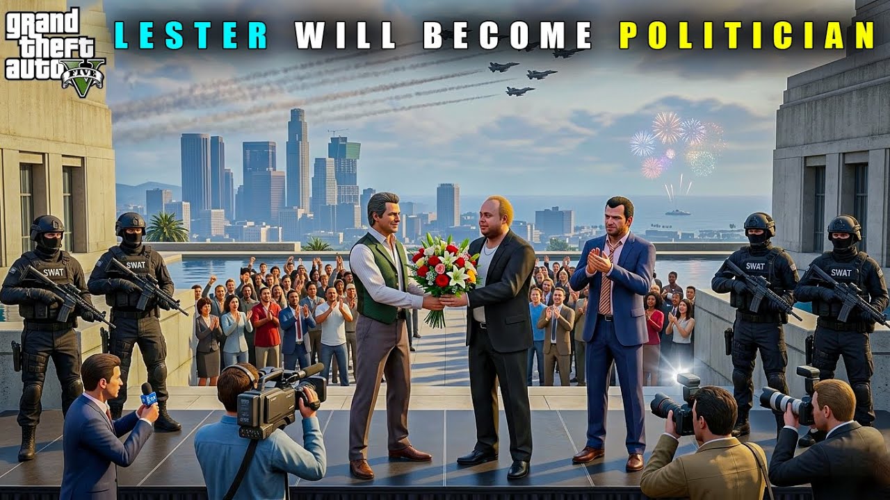 GTA 5 : FINALLY LESTER GOING TO BECOME POLITICIAN || BB GAMING