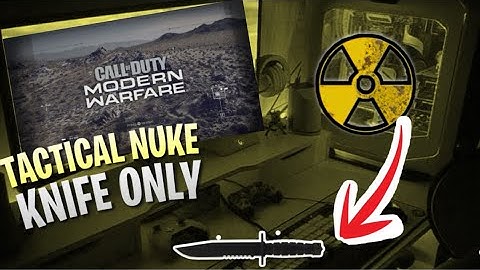 TACTICAL NUKE KNIFE ONLY (ONLINE)