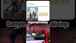 GTA VI delayed to 2028? Please say it’s a joke! 🎮#gta6 #gaming #meme