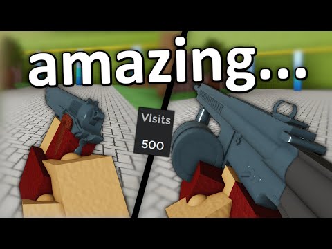 My SUBSCRIBER Made A Roblox FPS And It Is AMAZING...