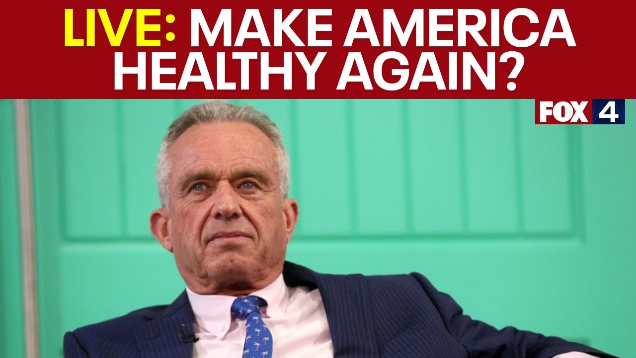 LIVE: 'Make America Healthy Again' announcement