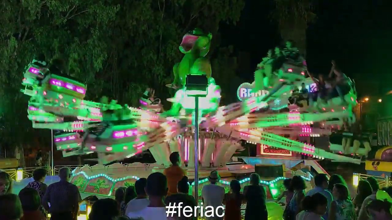 Atracción Ranita Reliz OFFRIDE Feria Santa Rosalía - Maqueda 2018