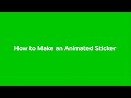 LINE Creators Market How To Make An Animated Sticker 
