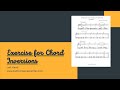"Exercise for Chord Inversions!" (Left Hand)! #Chords #piano #pianoteacher