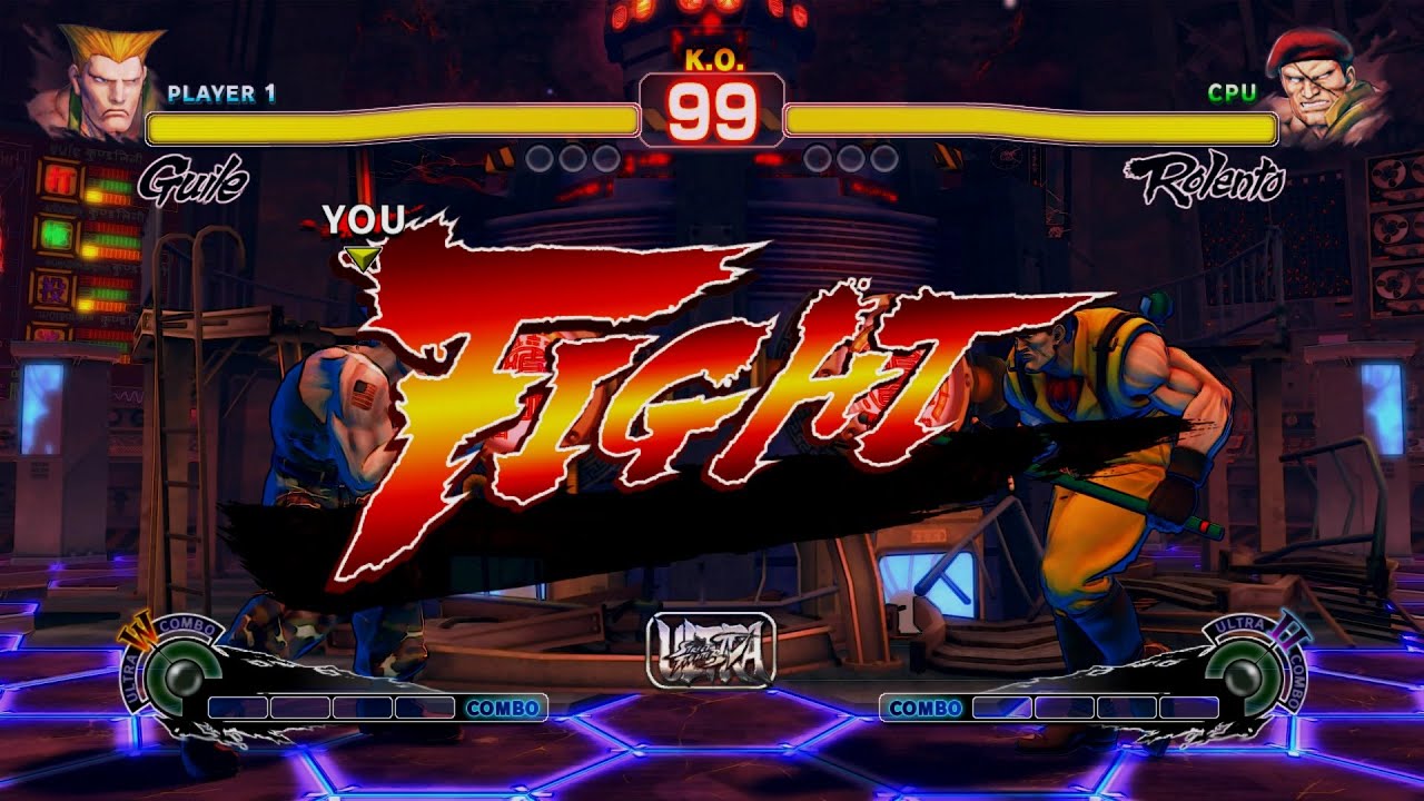 Guile Vs Rolento !! Ultra Street Fighter 4 !! - YouTube