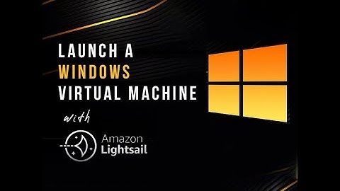 Launch a Windows Virtual Machine using Amazon LightSail - AWS Daily With Ukeme