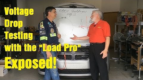 Voltage Drop Testing with the "Load Pro" Exposed - Wrenchin