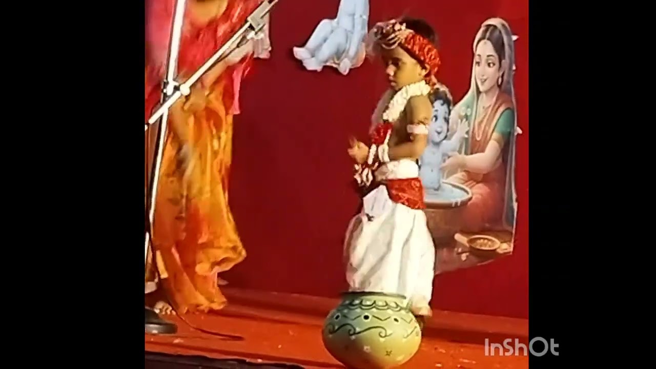 Krishna Costume plays for 3-6 years |Ridhvik Amin|Chaitanya institution vamanjoor|