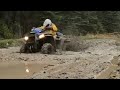 Mudlite vs thick mud (atv mudding, Sportsman 570, trail riding, british columbia, 2020)