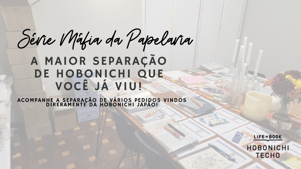 Hobonichi Mega Haul | Unboxing maior pedido de Hobonichi 2024 | Hobonichi Brasil