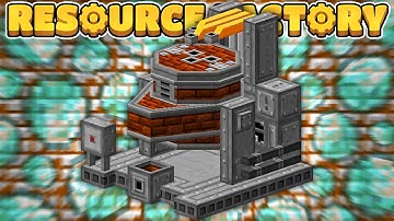 OIL REFINMENT, ARC FURNACE & DIAMONDS ! Minecraft Resource Factory EP8 [Modded Questing SkyBlock]