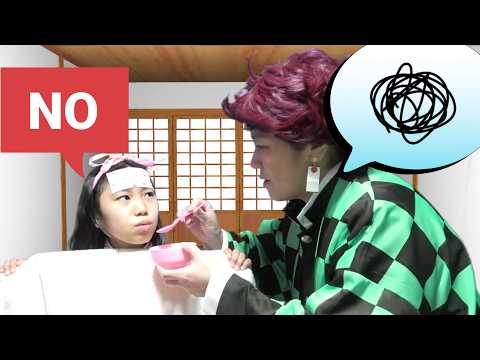 What Nezuko wants to eat when she has a cold [Short skit]
