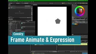 Frame Animate &amp; Expression - Cavalry Animation Tutorial