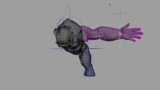 Demo Reel Progress Check - Arm Rig Test