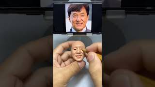 Jackie Chan Clay Art