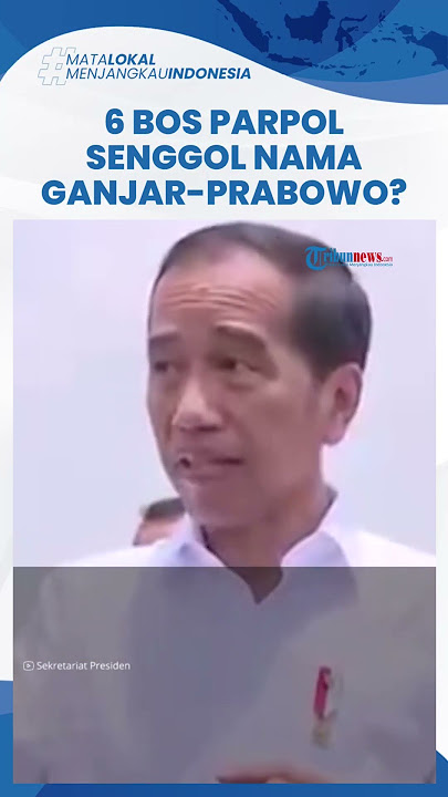Tampak Akur setelah Bertemu Jokowi, 6 Bos Parpol Full Senyum, Ada Sinyal Kolaborasi Ganjar-Prabowo?