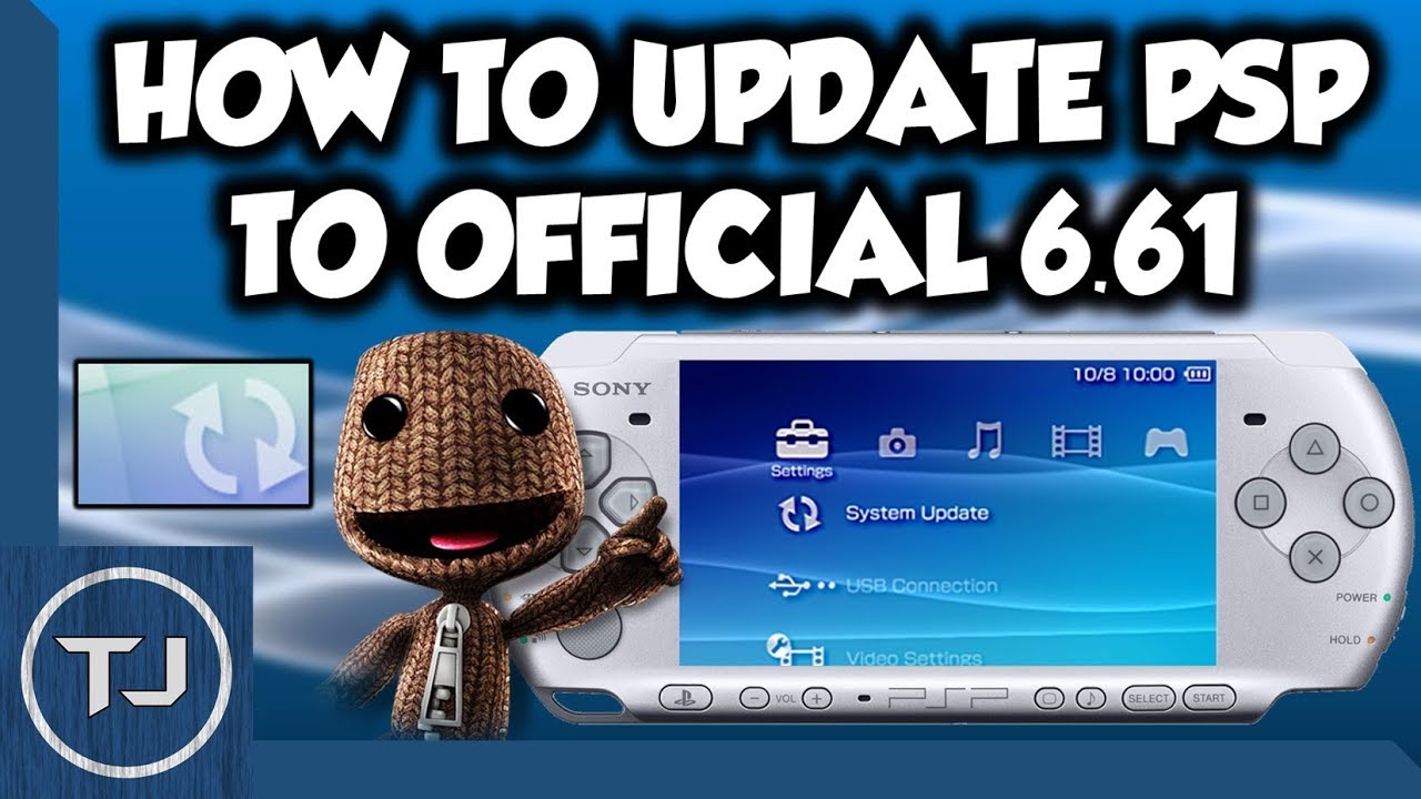 skovl TRUE pasta How To Update Any PSP To Official 6.61 In 2018! - YouTube