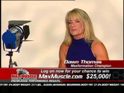 Max Muscle's 2008 MaxForm Winner: Dawn Thomas