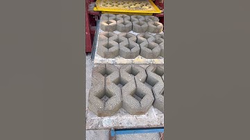 Fully automatic paver block machine uganda, fabricateur de brique en bloc #paverblocks #paverstone