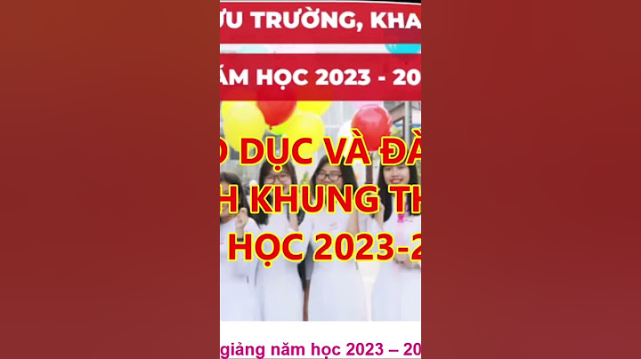 Hướng dẫn khai giảng năm học 2023 2023 năm 2024