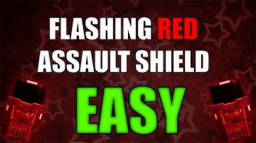 Call of Duty Black Ops 2 | Flashing Red Assault Shield Tutorial (FUN Glitch)