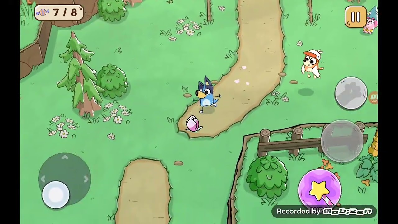 Giocaro bluey's quest: the gold pan (gameplay mobile)