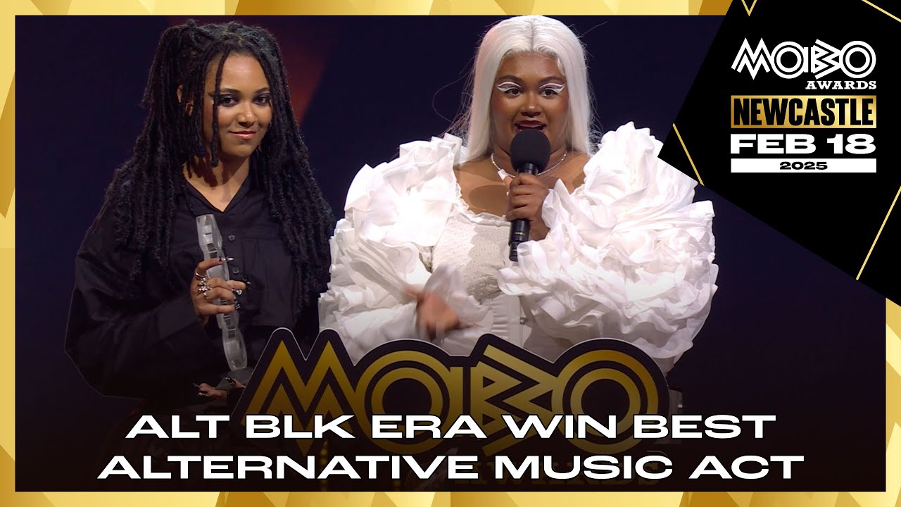 🎸 ALT BLK ERA Wins Best Alternative Music Act Award at 2025 MOBO Awards 🌟 | 