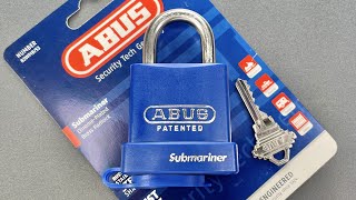 [1329] Abus “Submariner” Marine Padlock Picked & Gutted (Model 83WPIB/53)