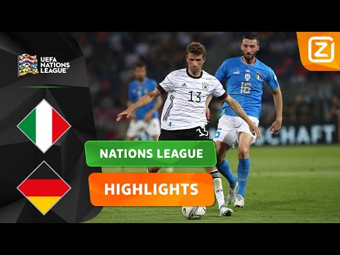 STRIJD TUSSEN TITANEN! ???| Italië vs Duitsland | Nations League 2022/23 | Samenvatting