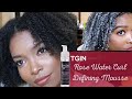 DOES IT WORK? TGIN Rose Water Curl Defining Mousse| WashN'Go