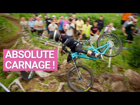 WHY Most Stages got CANCELLED at EDR Canazei | Thunderstorms, Crashes, Brutal Rock Garden