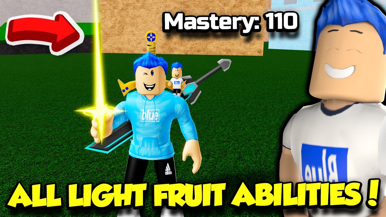 I Unlocked FULL LIGHT FRUIT ABILITIES In Roblox Blox Fruits! 