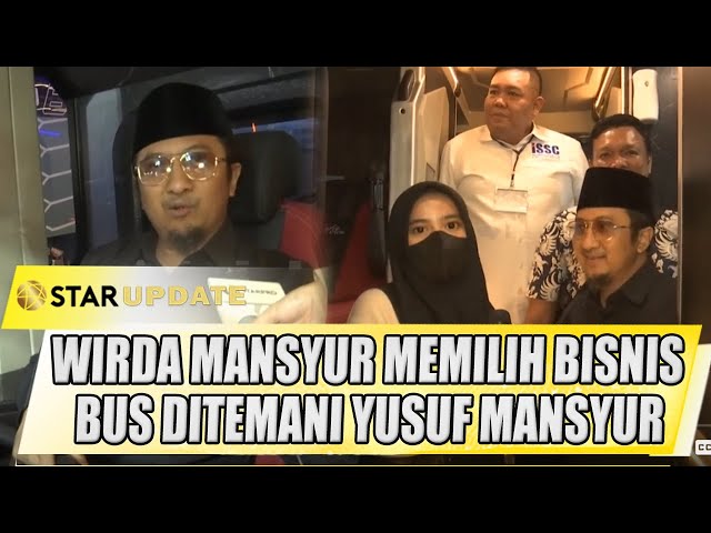 INI ALASAN WIRDA MANSYUR MEMILIH BISNIS BUS DITEMANI YUSUF MANSYUR - STAR UPDATE class=